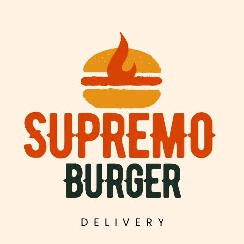 Supremo burger - logo