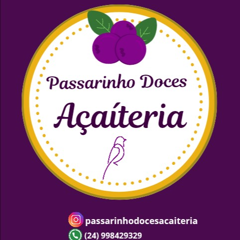 Açaíteria Passarinho Doces - logo