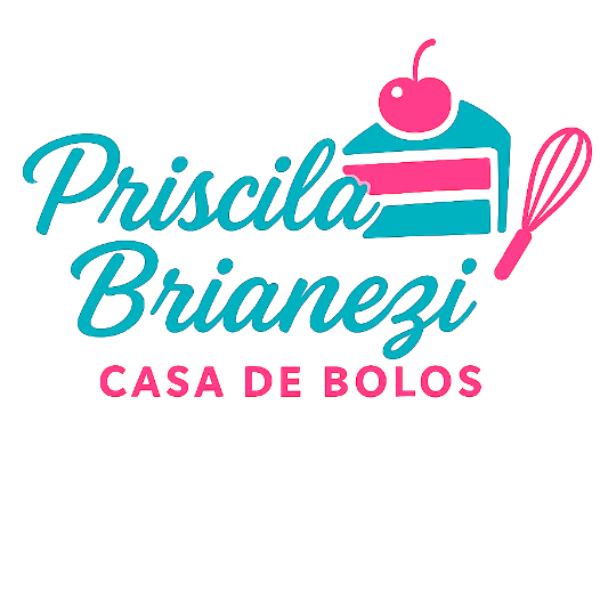 Priscila Brianezi Cakes - logo