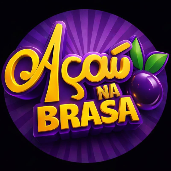 Açaí na Brasa - logo