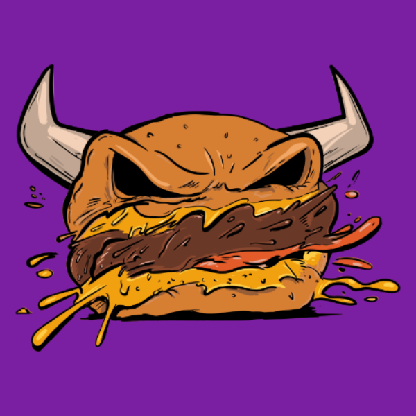 Monsters Bull Burger House - logo