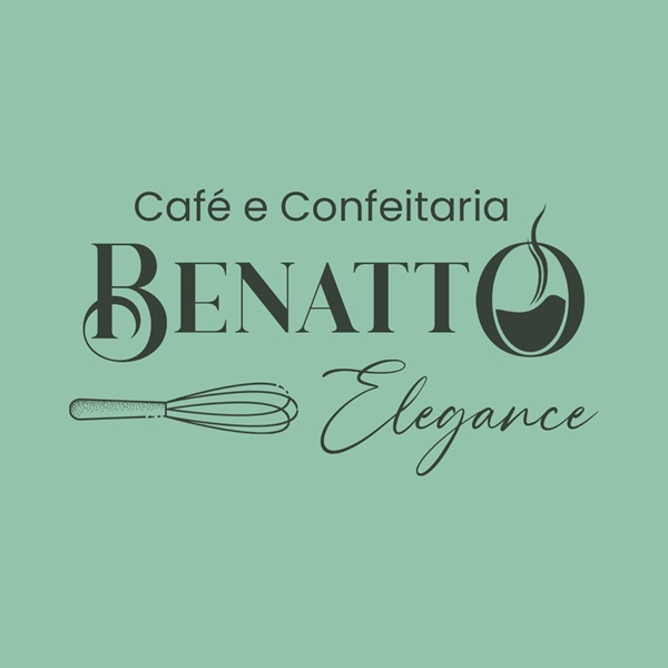 Café e Confeitaria Benatto – Tietê - logo