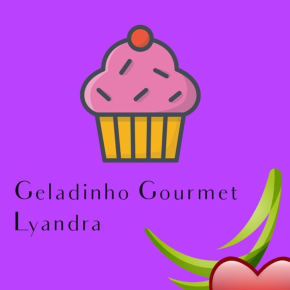  🛵 GELADINHO GOURMET LYANDRA - logo