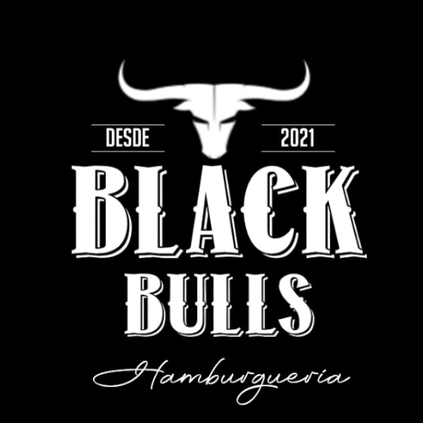 Black bulls hamburgueria  - logo