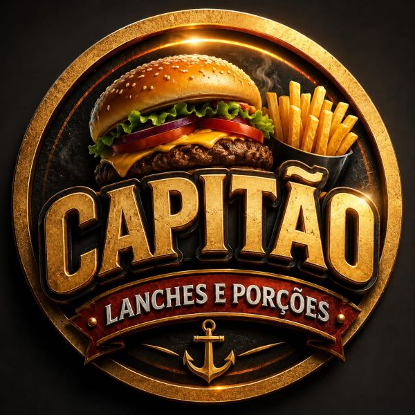 Capitão Lanches e Porções  - logo