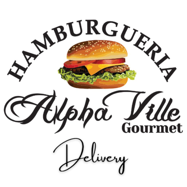 AlphaVille Hamburgueria  - logo