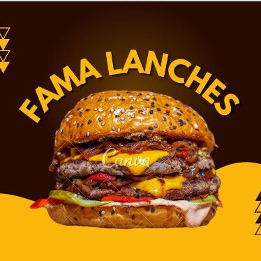 Fama lanches & açaí - logo