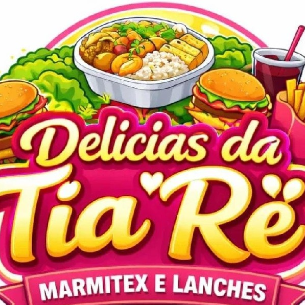 Delícias da Tia Rê - logo