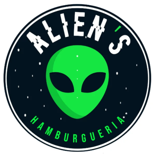 Alien's Hamburgueria - logo