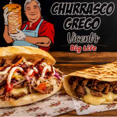 Churrasco Grego Vicent's Big Life - logo
