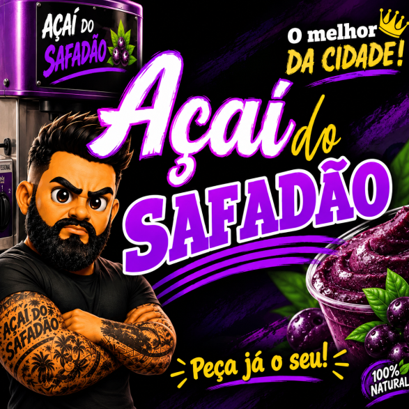Açai do Safadão - logo