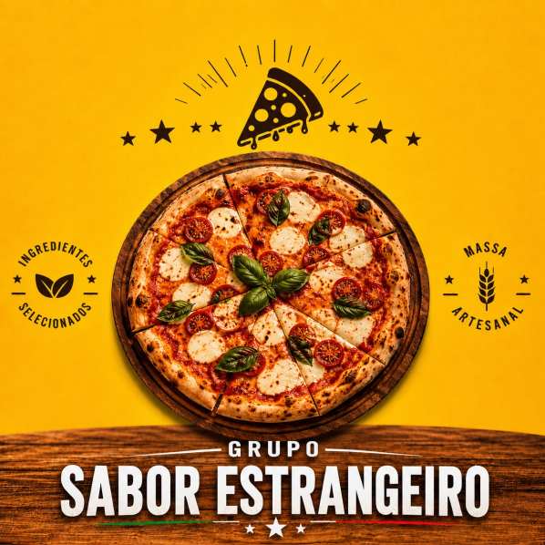 Sabor Estrangeiro Pizzaria - logo
