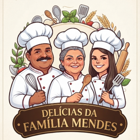 Delícias da Família Mendes - logo