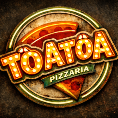 Pizzaria Tô Atôa  - logo