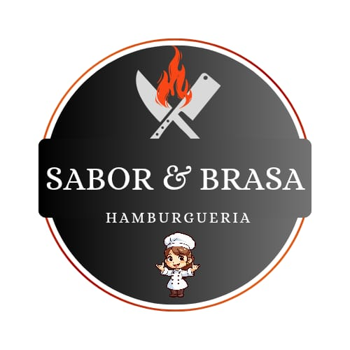 Sabor & Brasa Hamburgueria - logo