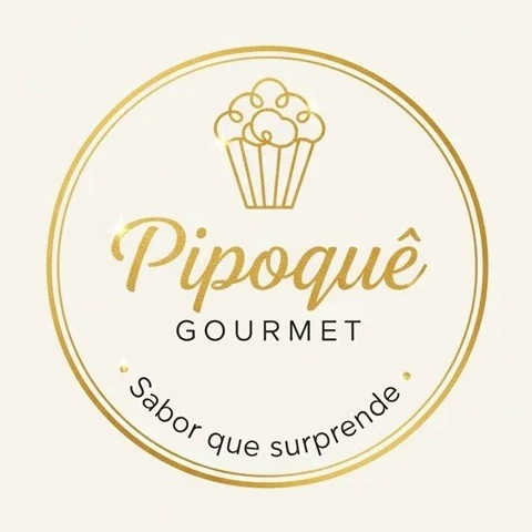 Pipoquê Gourmet  - logo