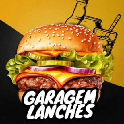 Garagem lanches e hamburgueria - logo