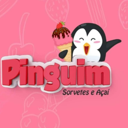 Pinguim Sorvetes e Açaí  - logo