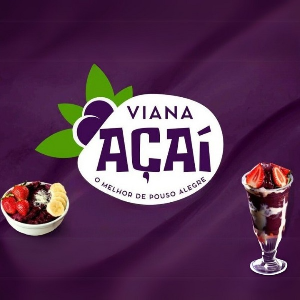 Viana Açaí - logo