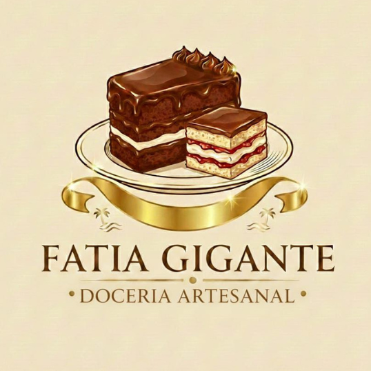 Fatia Gigante- Doce, Bolo e Brownie - logo