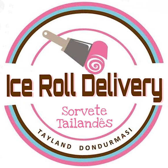 Ice roll delivery - logo