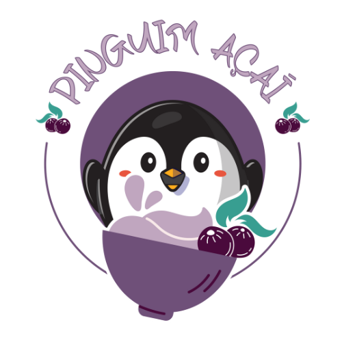 Pinguim Açaí - logo