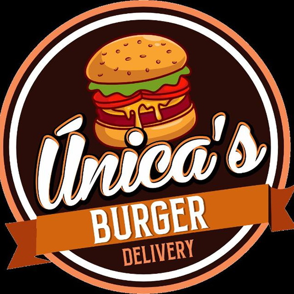 Única's Burger  - logo