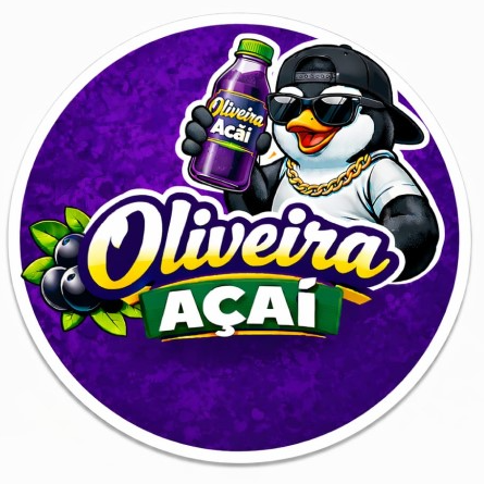 Oliveira açaí - logo