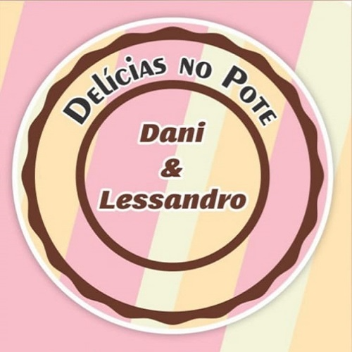 Delicias no Pote - Dani e Lessandro  - logo