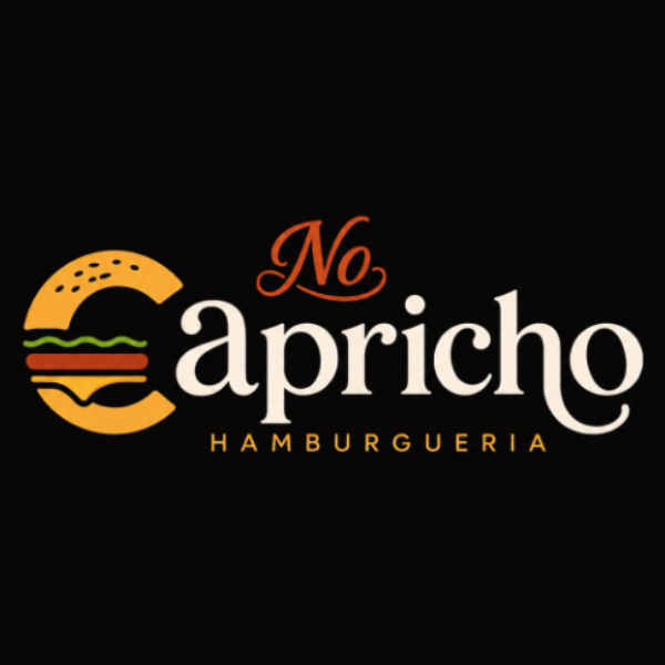 No Capricho hamburgueria - logo