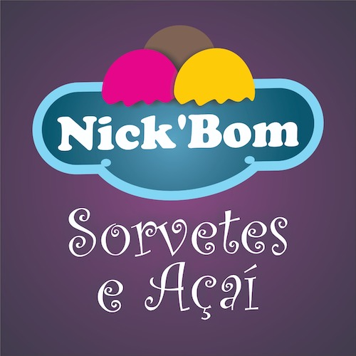 Nickbom Sorvetes e Açaí - logo