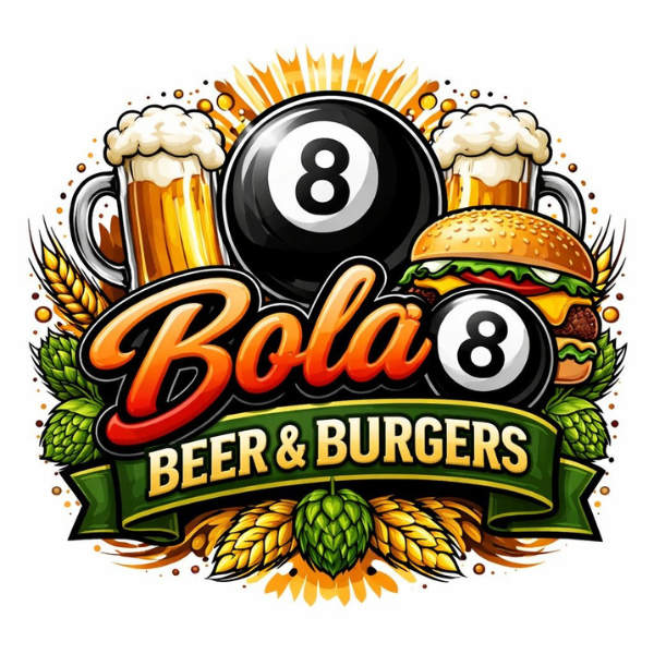 Bola 8 Beber&Burgers - logo