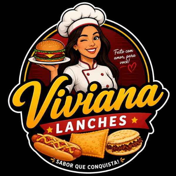 Viviana Lanches - logo