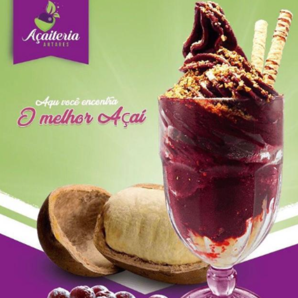 Antares açaiteria & sorveteria - logo