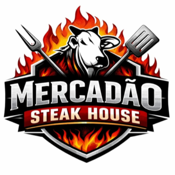 Mercadão Steak House - logo