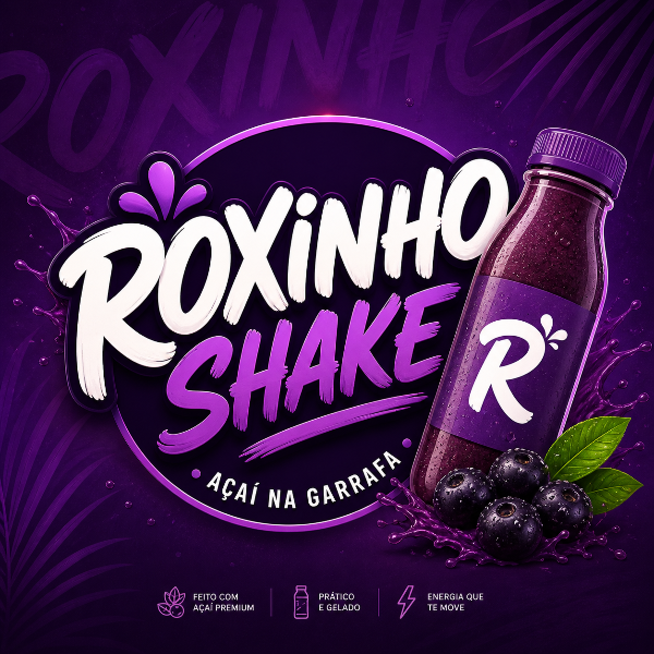Roxinho Shake - logo
