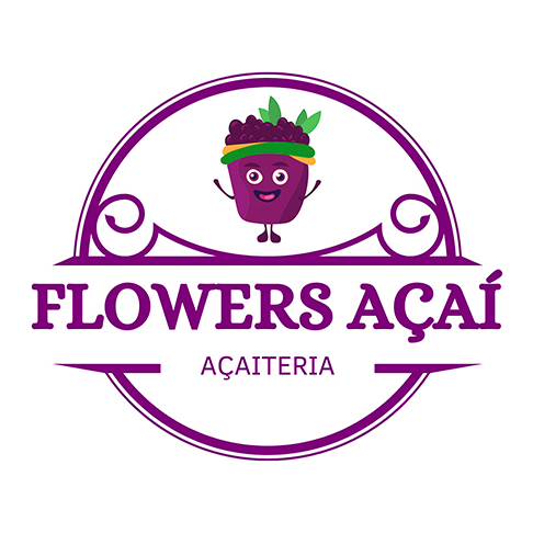 Flowers Açaí - logo