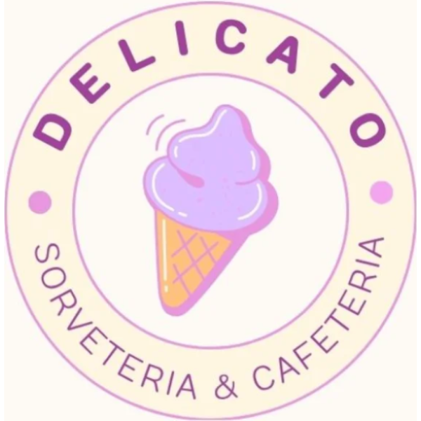 Delicato Sorveteria & Cafeteria - logo