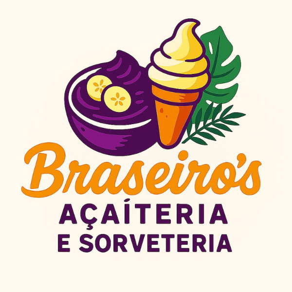 Braseiro's Açaíteria e Sorveteria - logo