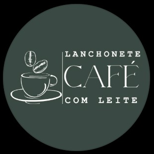 LANCHONETE CAFÉ COM LEITE ESTAÇÃO  - logo