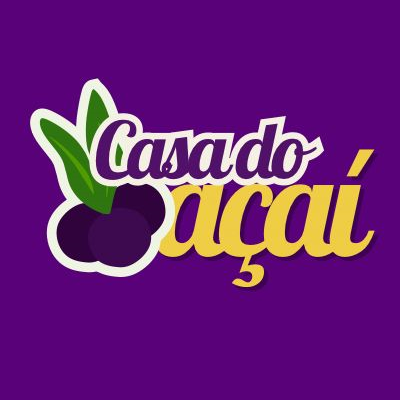 Casa do açaí  - logo