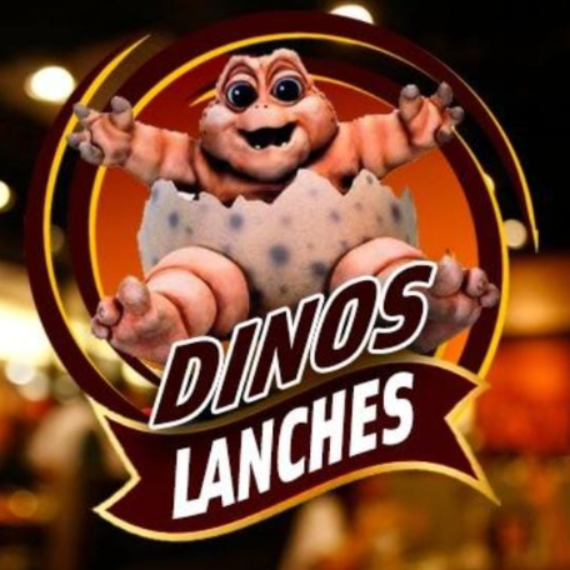 Dinos Lanches - logo