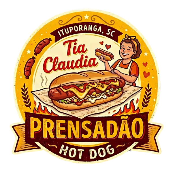 Prensadão da Tia Claudia - logo