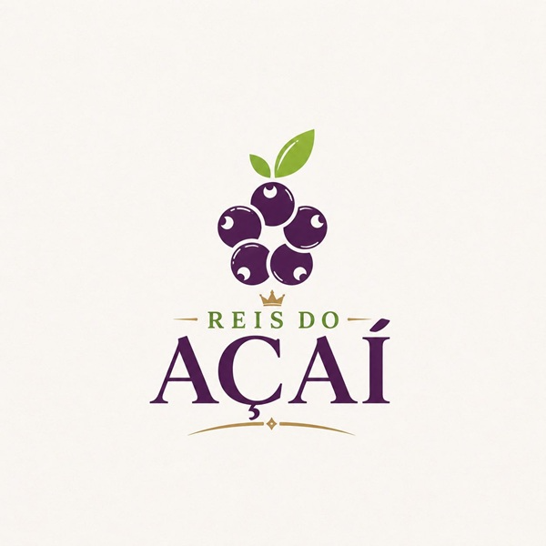 Reis do Açaí 🍨 - logo