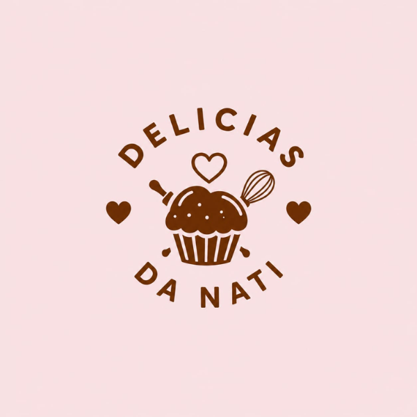 Delícias da nati - logo