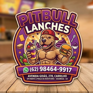 Pitbull Lanches - logo