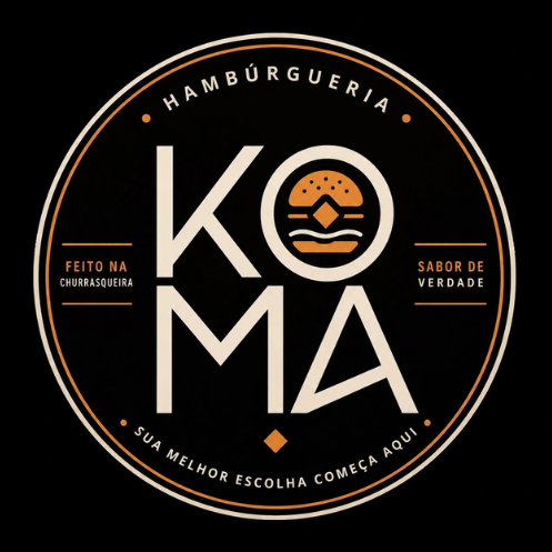 Koma Hambúrguer de Churrasqueira  - logo