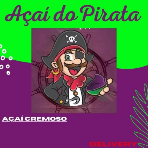 Açaí do Pirata - logo