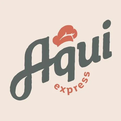 AQUI EXPRESS ALMOÇO - logo