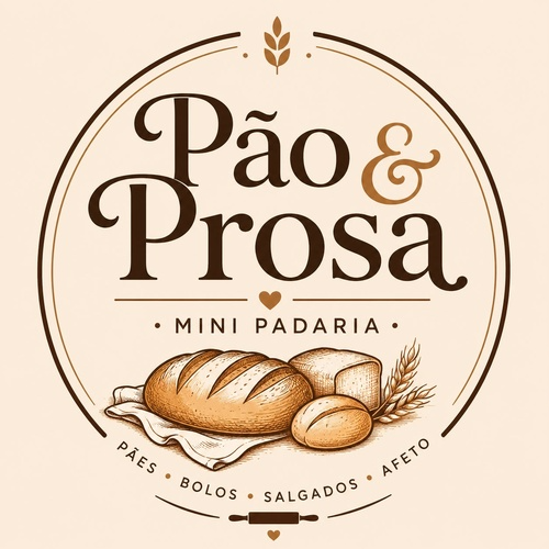 PÃO E PROSA - logo